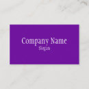Buscar fondo púrpura tarjetas de visita Liso