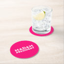 Buscar feminista posavasos Tipografía