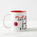 Buscar banderas de japón tazas Rojo