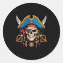 Buscar pirata del crossbone pegatinas Niños