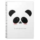 Buscar kawaii panda cuadernos Rosa