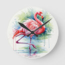 Buscar flamenco relojes de pared Flamingo