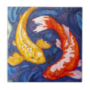 Buscar koi azulejos Asiático