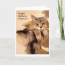Buscar gato siberiano tarjetas Saludo