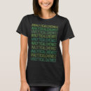 Buscar química analítica camisetas Trabajo