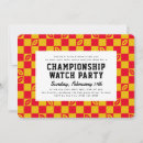 Buscar fiesta del campeonato invitaciones Para todos