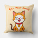Buscar gato sonriente cojines Adorable