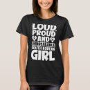 Buscar bandera coreana camisetas Mujeres