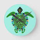 Buscar amante la tortuga de relojes de pared Vida marina