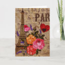 Buscar francés del vintage tarjetas Para ella