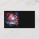 Buscar sistema solar tarjetas de visita Cosmos