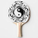 Buscar símbolo palas de ping pong Blanco y negro