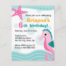 Buscar caballos de mar invitaciones Niños