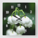 Buscar plantas verdes relojes de pared General y unisex