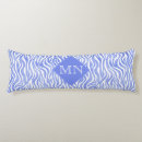 Buscar estampado de zebra cojines Monograma