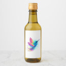 Buscar acuarela de pájaros etiquetas vinos Exótico