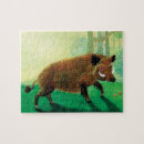 Buscar jabalí puzzles Cerdo