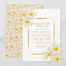 Buscar frangipani wedding invitaciones Floral