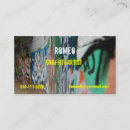 Buscar callejero tarjetas de visita Urbano