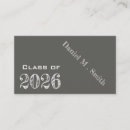 Buscar graduación tarjetas de visita Tipografía