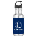 Buscar faro tazas botellas Azul marino