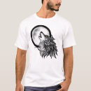 Buscar lobo tribal camisetas Lobos