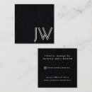 Buscar diseño minimalista moderno tarjetas de visita Monograma