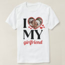 Buscar photo camisetas Amo a mi novia