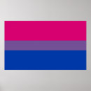 Buscar bandera del orgullo bi posters Lesbiana