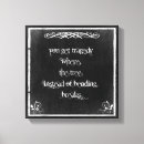 Buscar pizarra vintage lienzos Tipografía