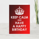 Buscar guarde la calma tarjetas Feliz