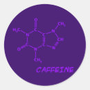Buscar cafeína pegatinas Química