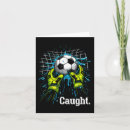 Buscar portero del fútbol tarjetas Niños