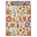 Buscar búho del dibujo animado libretas Floral