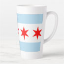 Buscar bandera de illinois tazas botellas América