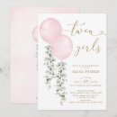 Buscar globos rosados invitaciones Futura madre