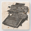 Buscar máquina de escribir posavasos Escritor