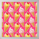 Buscar comida kawaii posters Rosa