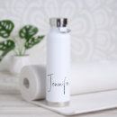 Buscar yoga agua botellas Tipografía