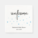 Buscar corazón azul servilletas Invitados