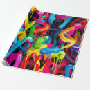 Buscar graffiti papel de regalo Moderno