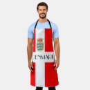 Buscar bandera de dinamarca delantales Comida