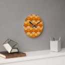Buscar círculos concéntricos relojes de pared Geométrico