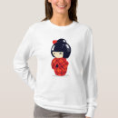Buscar kokeshi camisetas Kawaii