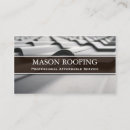 Buscar roofer tarjetas de visita Profesional