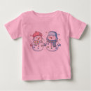 Buscar muñecos de nieve camisetas Festivo