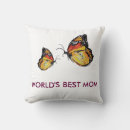 Buscar la mejor mamá del mundo cojines Amarillo