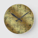 Buscar egipcios relojes de pared Hieroglyphics