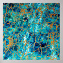 Buscar textura de mármol posters Dorado