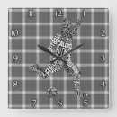 Buscar idiomas relojes de pared Tipografía